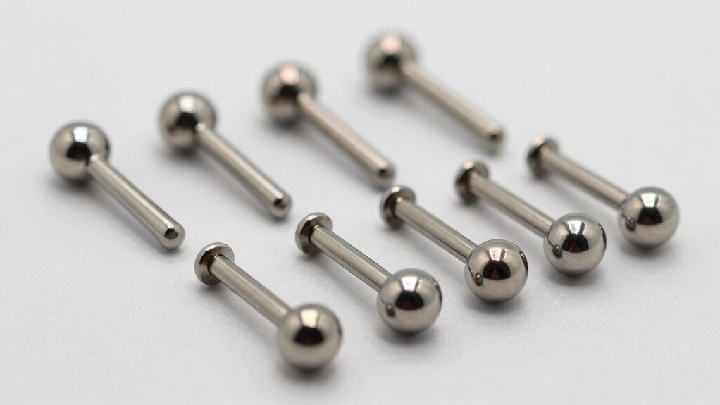 top titanium nipple barbells