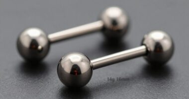top titanium nipple barbells