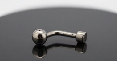 top titanium septum clicker