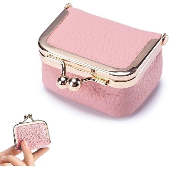 DOMELIFE Vintage Travel Jewelry Case with Brass Clasp