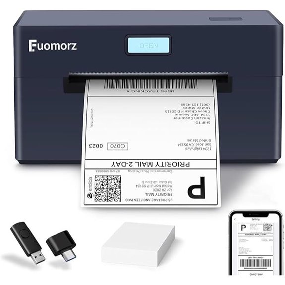 Wireless 4x6 Thermal Shipping Label Printer for Small Business