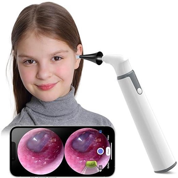 ScopeAround Otoscope with Light and WiFi Camera