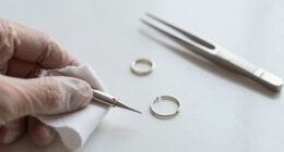 cleaning delicate jewelry