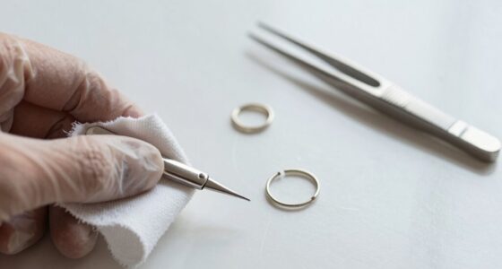 cleaning delicate jewelry