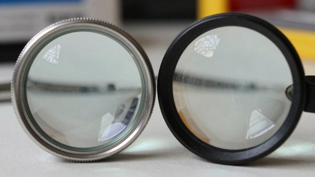 diopters control magnification strength