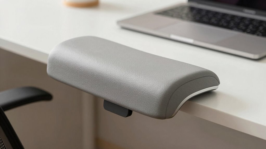 enhanced armrest reduces fatigue