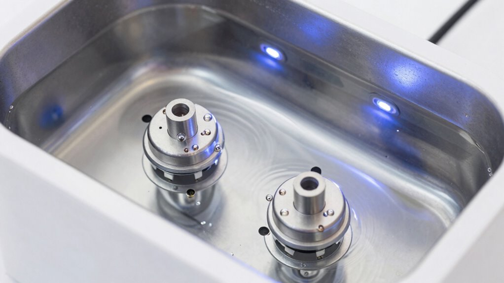 enhanced cleaning with multiple frequencies