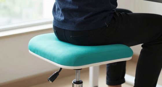 enhances posture and comfort