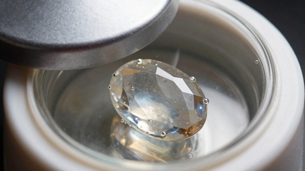 gemstone safety during cleaning