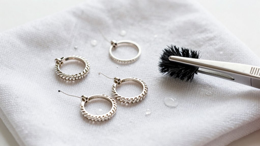 gentle cautious jewelry cleaning