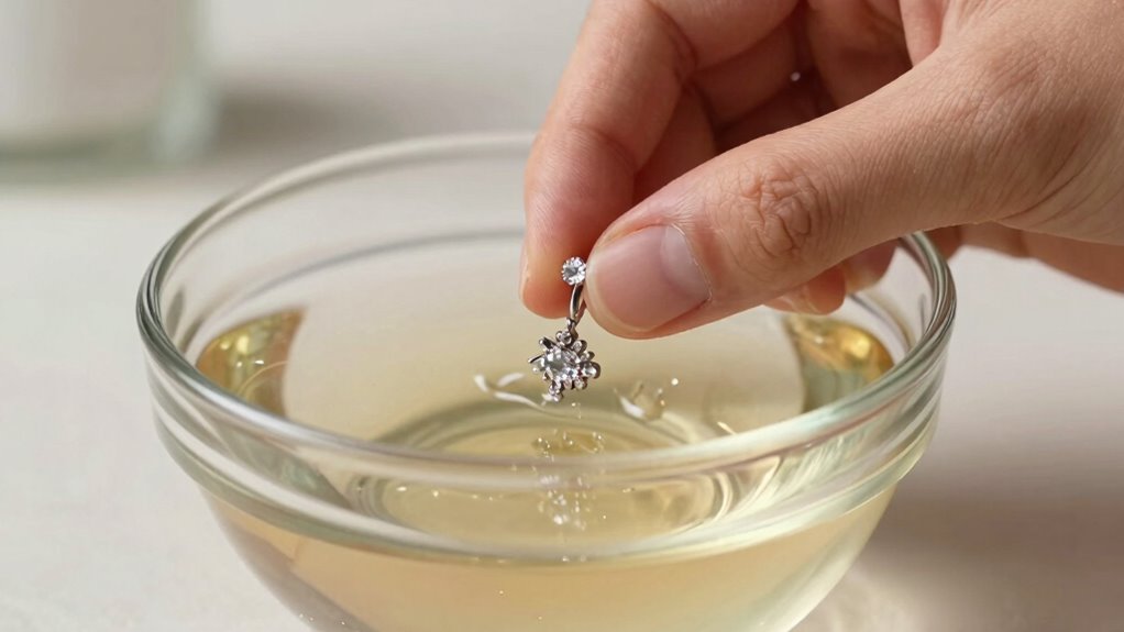 gentle jewelry cleaning routine