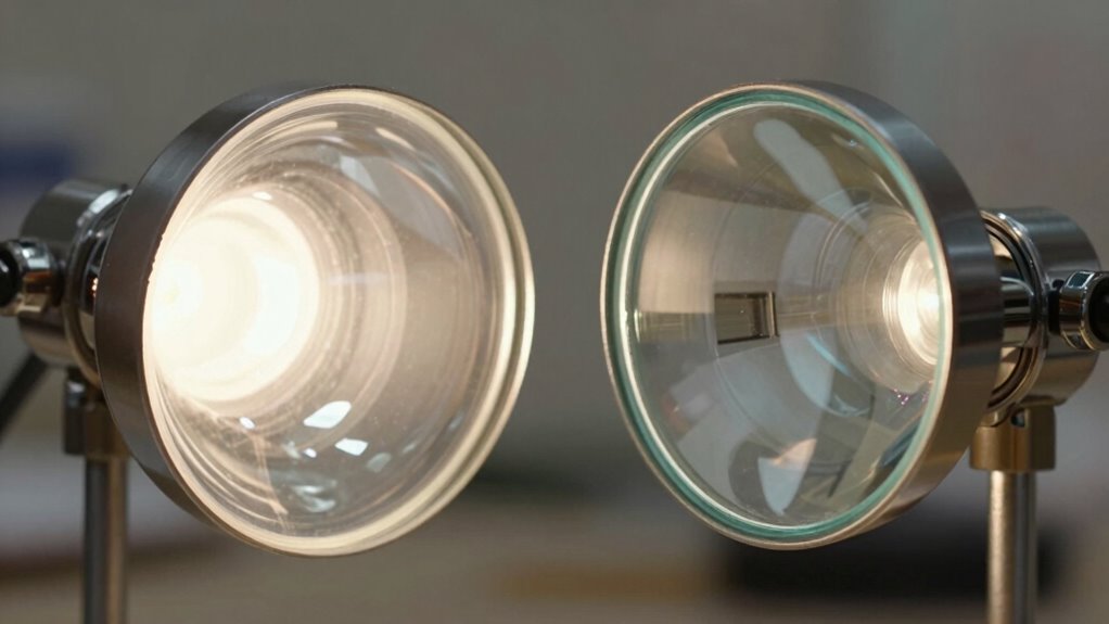 higher magnification better lighting