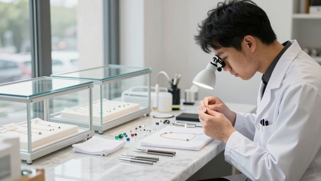 monthly jewelry studio maintenance