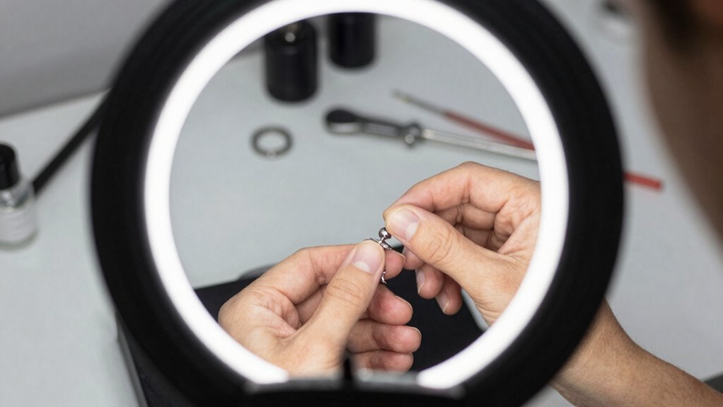 optimal ring light positioning