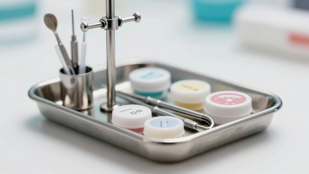 organize instruments for efficiency