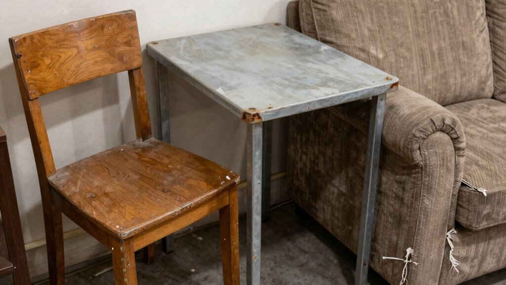 poor materials and lighting