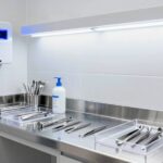 professional sterilization setup