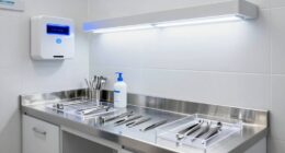 professional sterilization setup