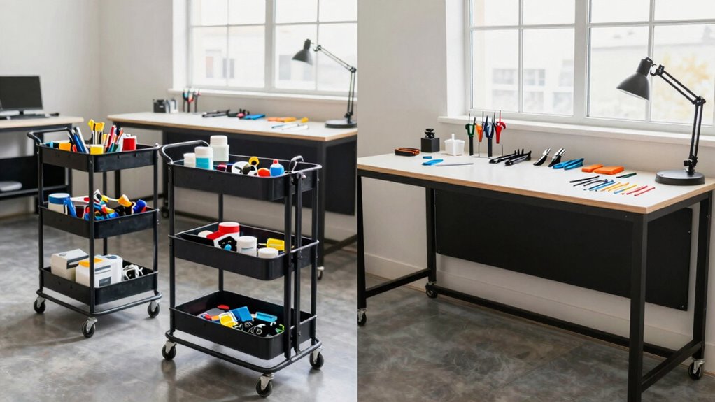 stable ergonomic precise workspace