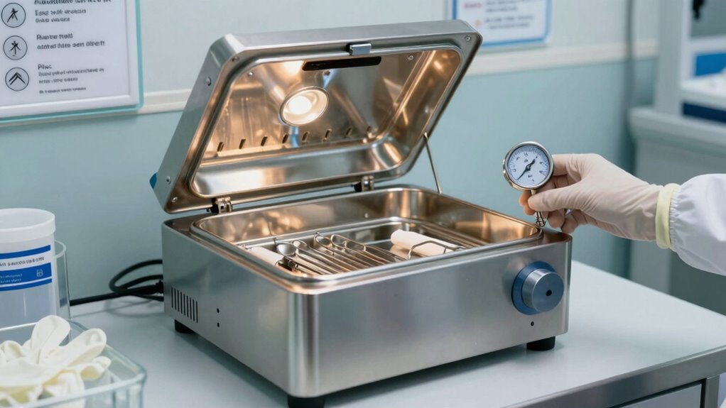 sterilizer readiness and maintenance