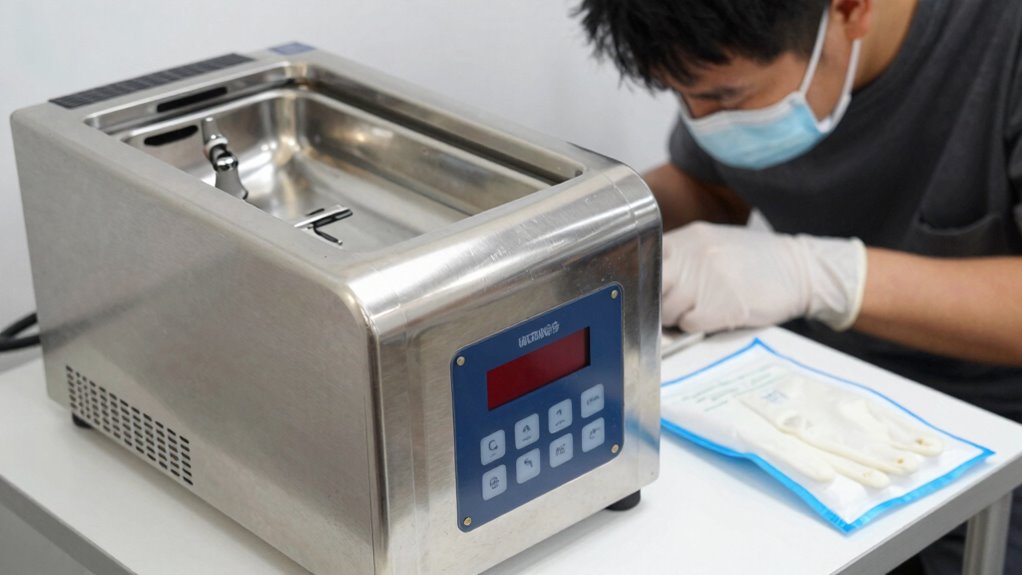 sterilizer troubleshooting and safety