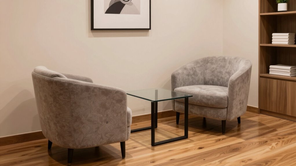 thoughtful comfortable furniture arrangement