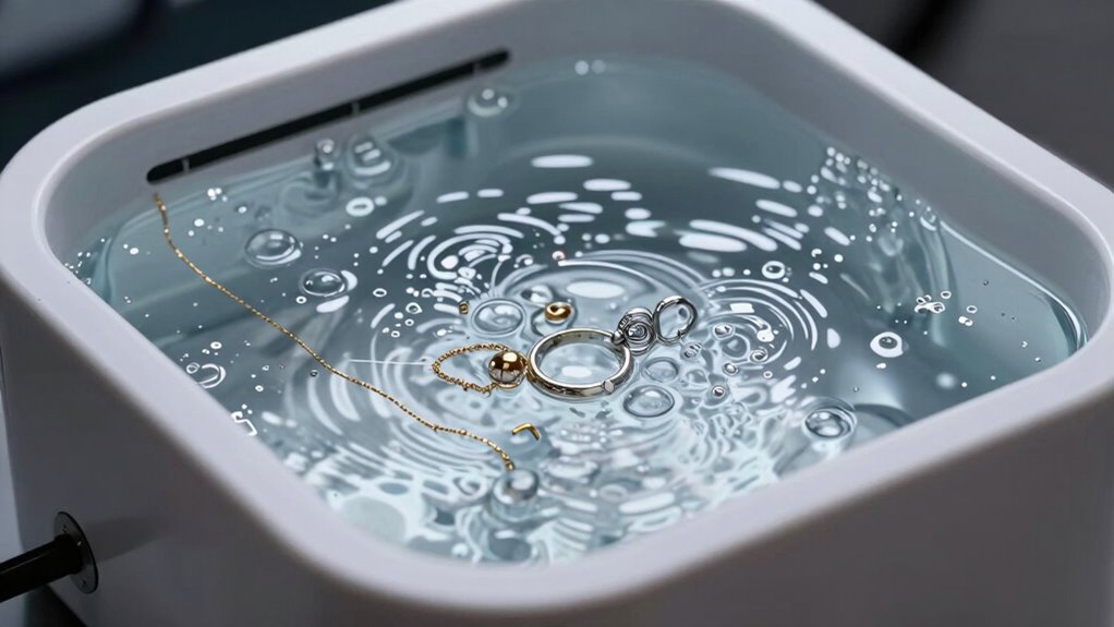 use ultrasonic cleaning cautiously