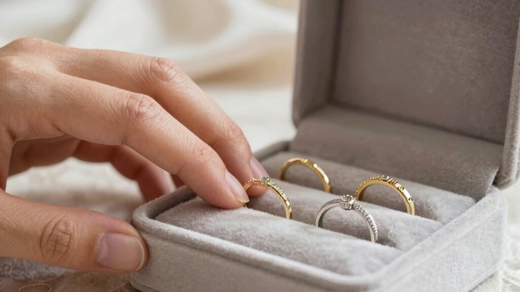 avoid wearing jewelry overnight