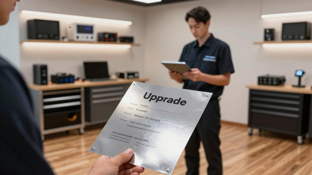 client notice before speaking
