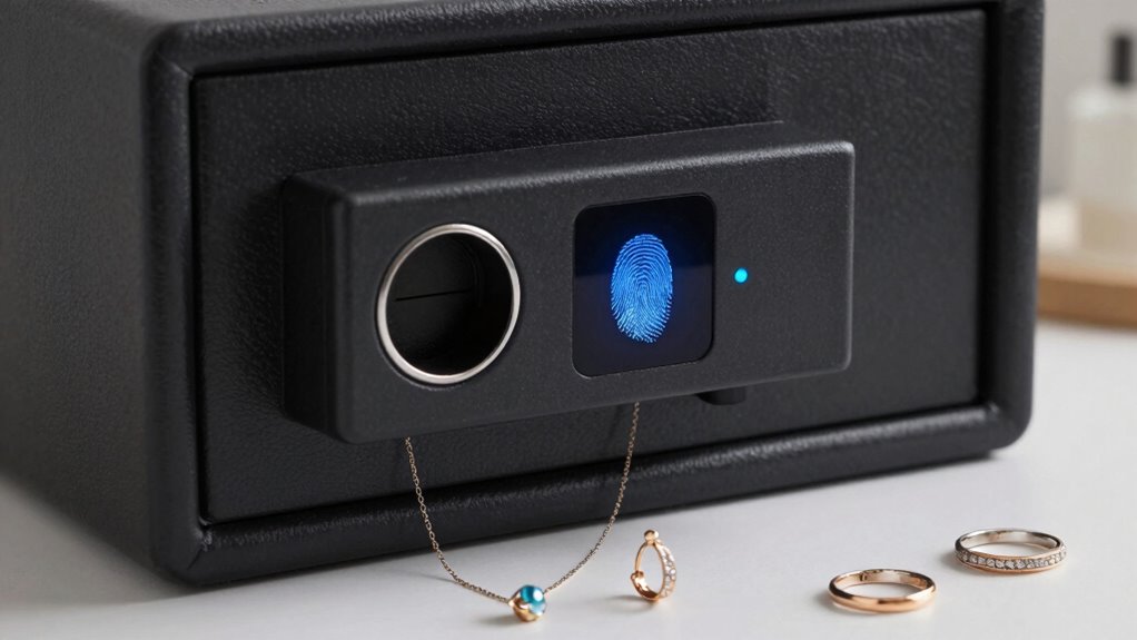 elegant secure jewelry storage