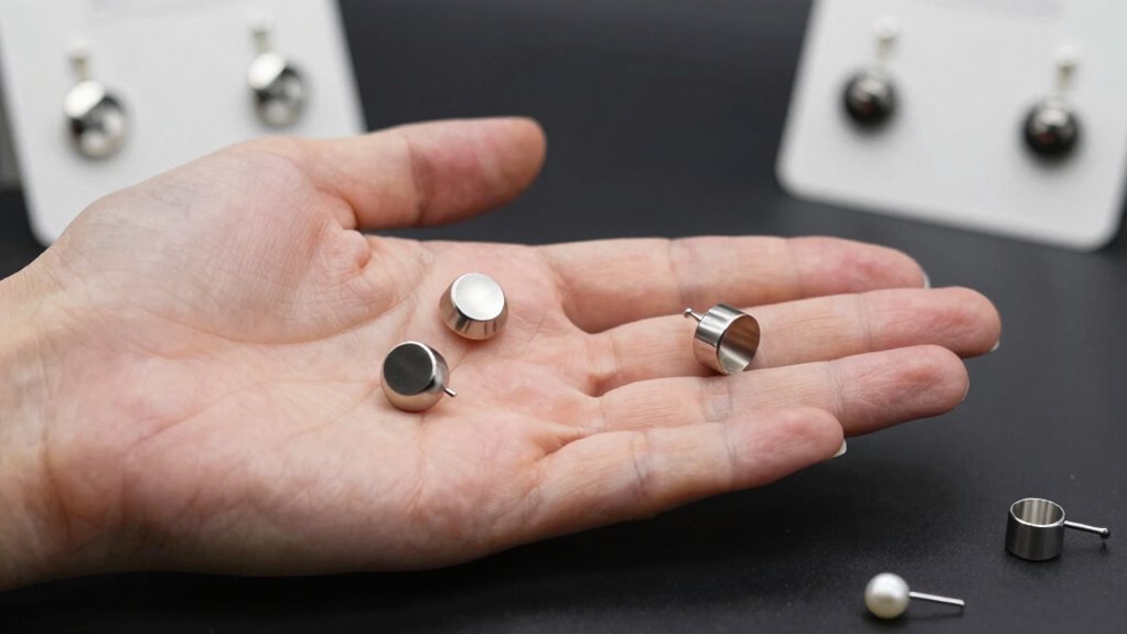 hypoallergenic metals prevent irritation
