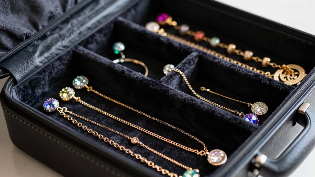 organize jewelry for accessibility