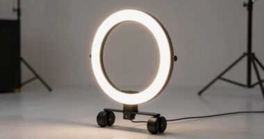 portable mobile ring lights