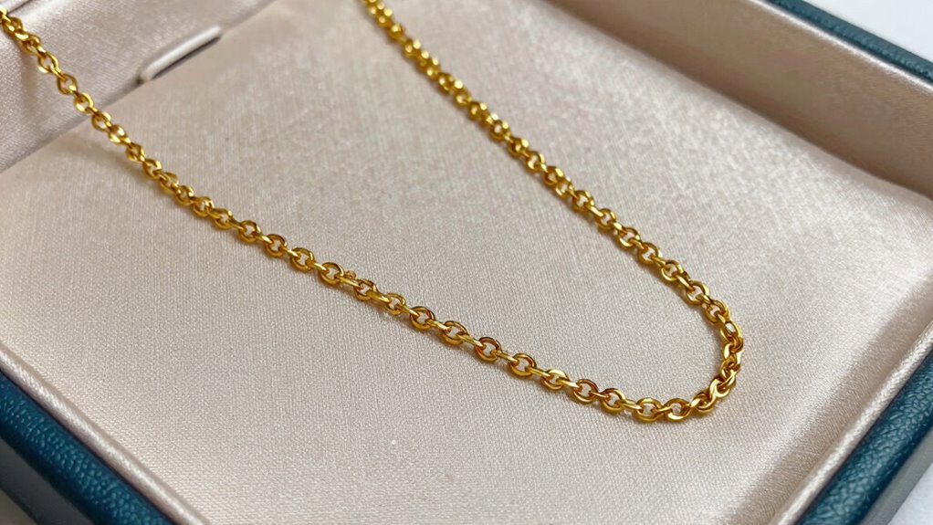 proper care preserves gold shine