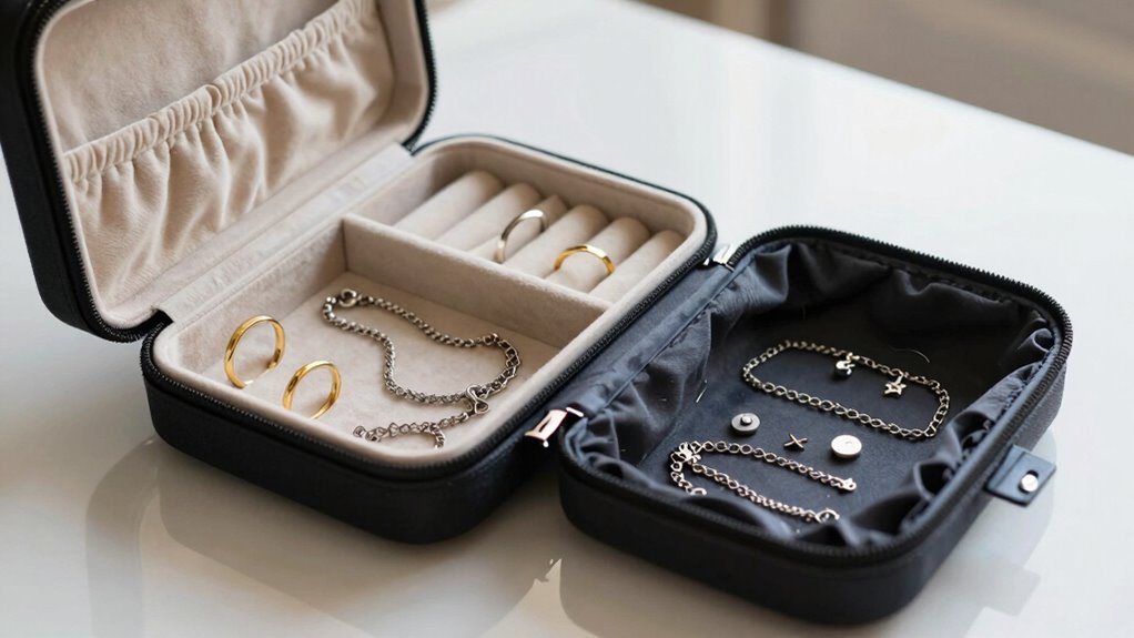 secure clean organize jewelry