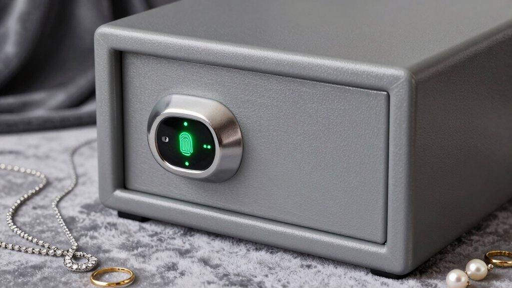 secure convenient jewelry storage