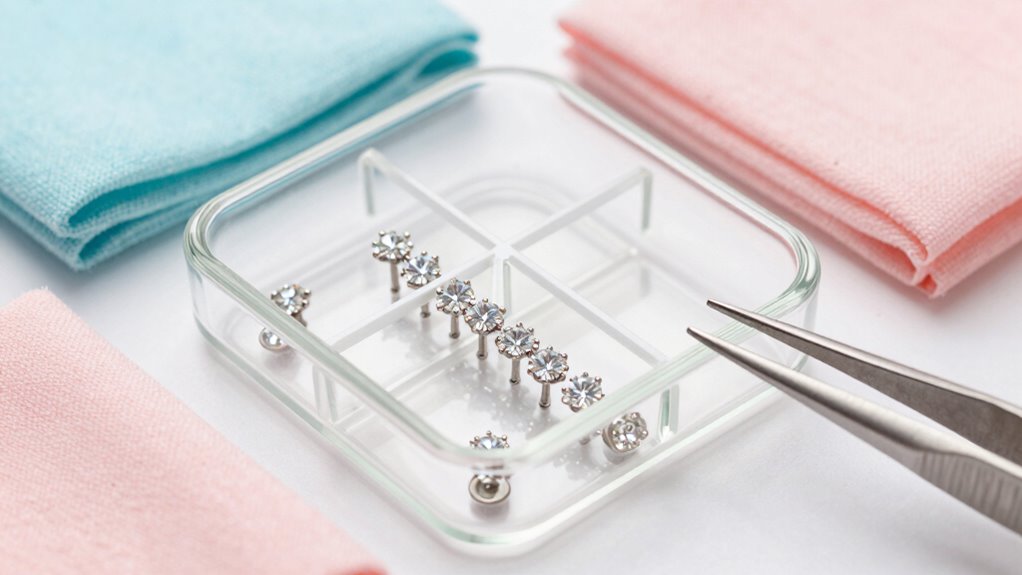 secure nose jewelry consistently