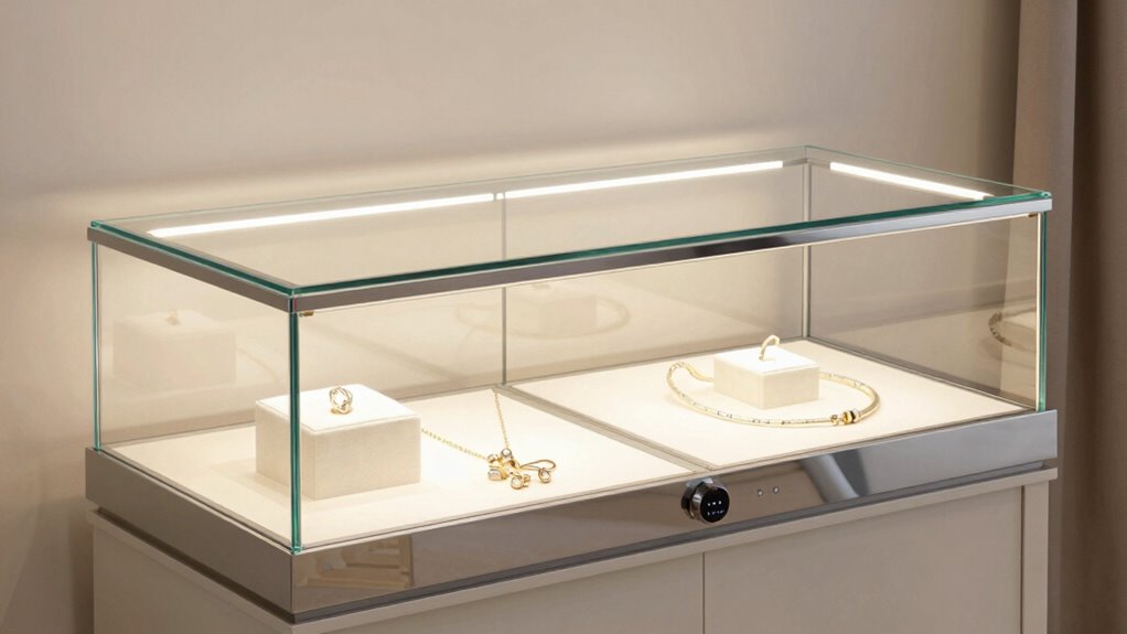 stylish secure display cases