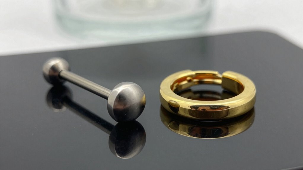 titanium is less allergenic