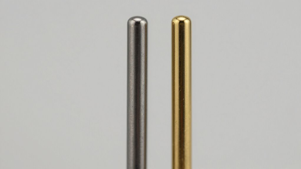 titanium offers hypoallergenic comfort