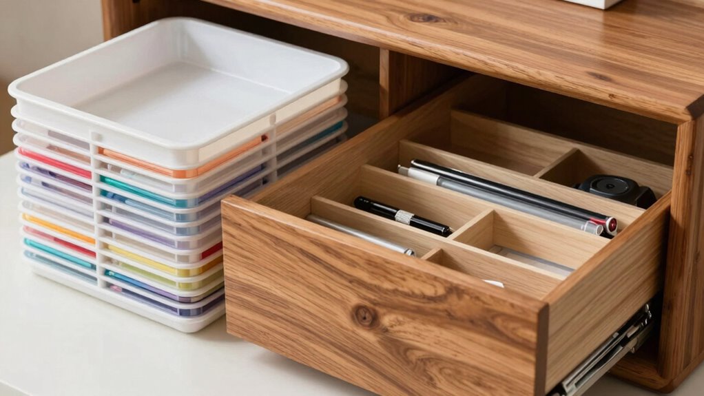 trays versus drawers comparison