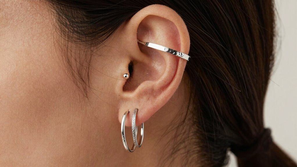 add dimension to silver ear