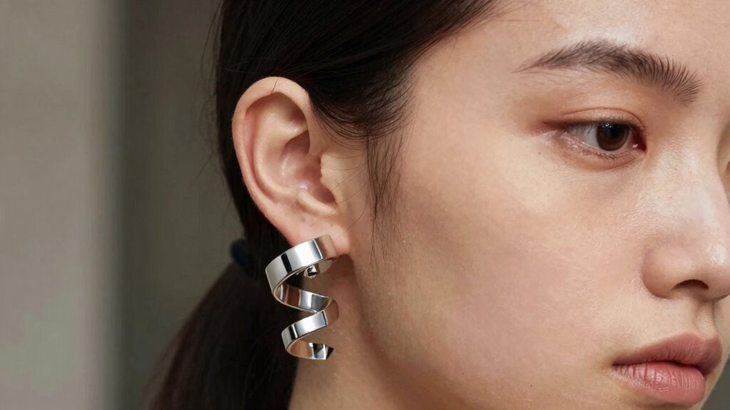 asymmetrical ear styling