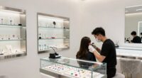 contemporary jewelry retail environment