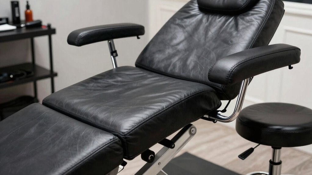 durable ergonomic tattoo chair