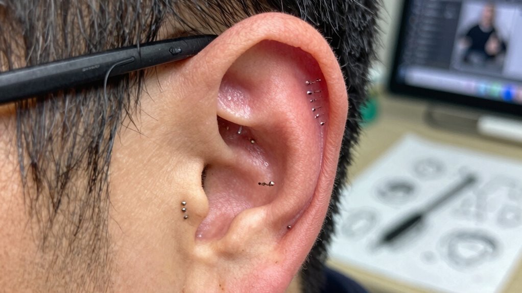 ear mapping revolutionized piercing