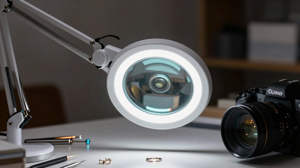 enhanced lighting and ergonomics