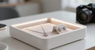 jewelry photography studio setup