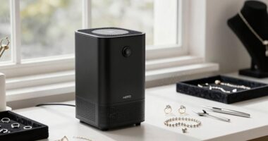 jewelry workspace air purification
