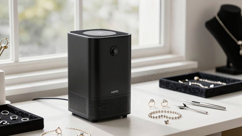 jewelry workspace air purification